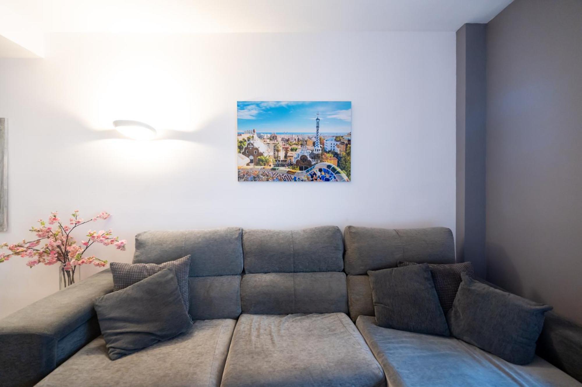 Apartmán Comfy Downtown + Private Terrace Barcelona Exteriér fotografie
