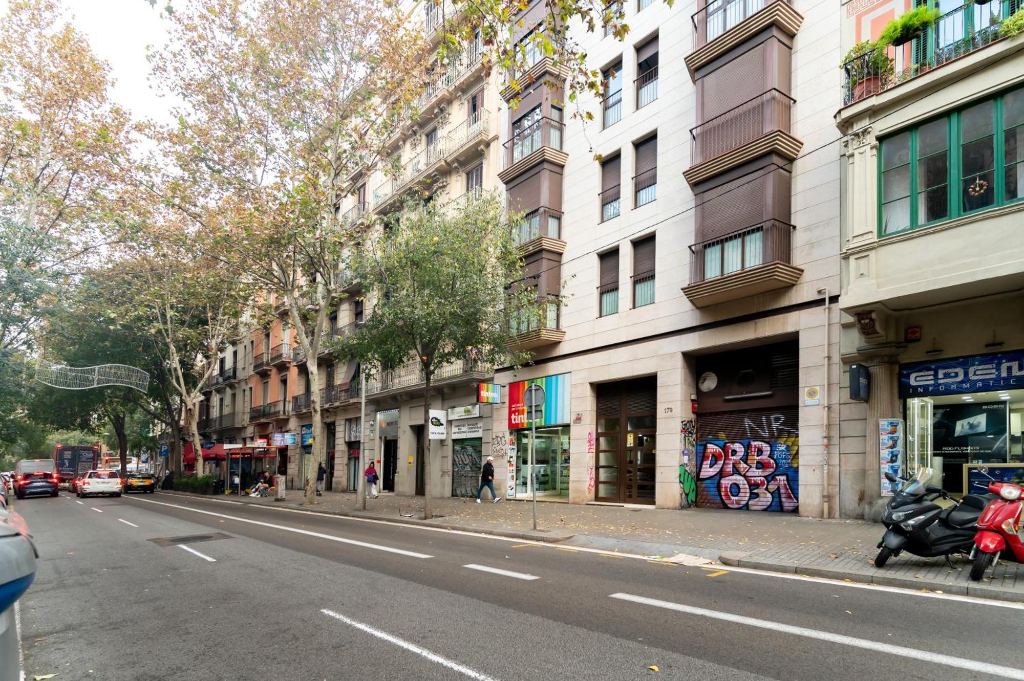 Apartmán Comfy Downtown + Private Terrace Barcelona Exteriér fotografie